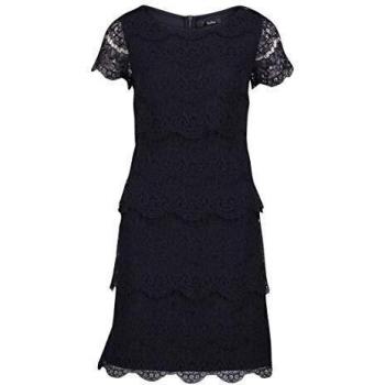Vestido de cóctel azul noche Vera Mont 40