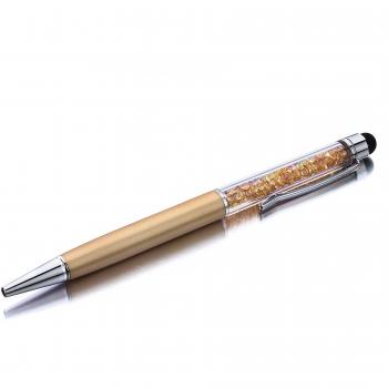 Shimla SH-708 Black Gold Cubic Zirconia Pen