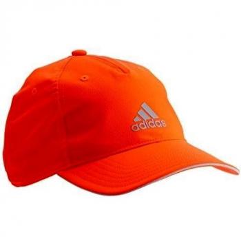 adidas CLMLT Cap - Gorra unisex, color naranja / plata, talla OSFM