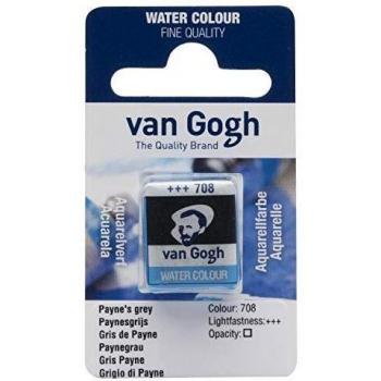 Van Gogh Watercolor Half Pan Paynes Grey