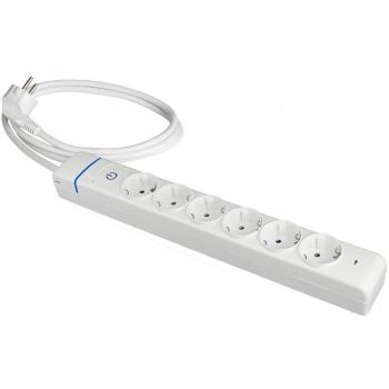 Regleta Enchufes 6 Tomas con Interruptor Solera 61ils 250 V 16 A (1,5 m)