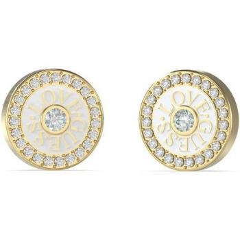 Pendientes Love Guess de acero dorado JUBE04081JWYGWH