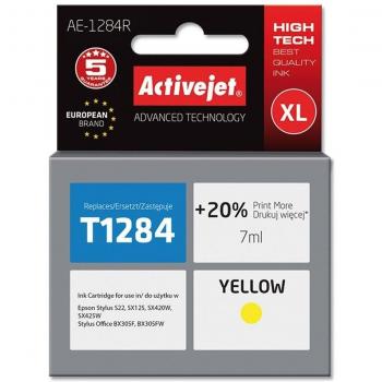 ActiveJet AE-1284R - Cartucho compatible con Epson T1284, color amarillo