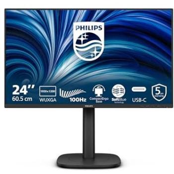 Monitor Philips 24B2N3200D/00 24.1 WUXGA IPS 1920x1200 100Hz Negro