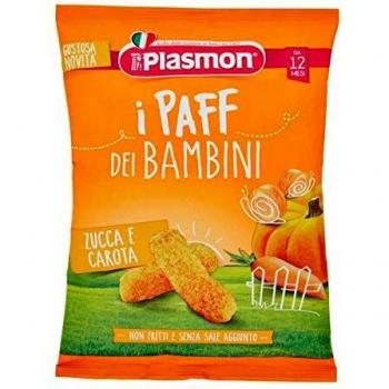 Plasmon Dry Snack Paff Calabaza y Zanahoria 15g