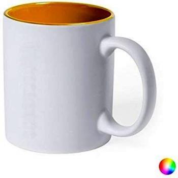 Taza de Ceramica (350 Mililitros ) Bicolor 145836.