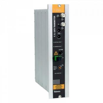 Transmisor óptico CATV con AGC (sin camino de retorno) 1550 nm, Po 10 dBm