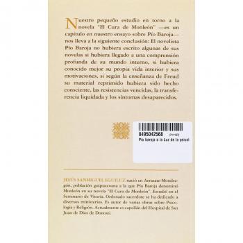 Pio baroja a la Luz de la psicologia