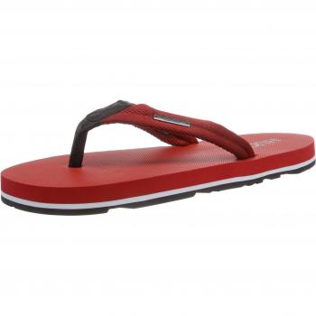 HUGO Nomman 10173545 01, Sandalias para Hombre, Rojo