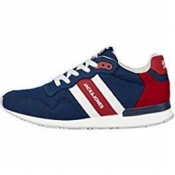 Jack & Jones Stellar Mesh Sneakers for Men - Majolica Blue, EU 44