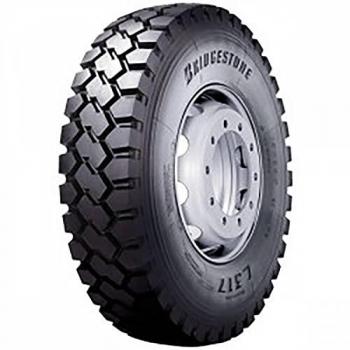 Neumático Bridgestone L 317 Evo 13 R22.5 158G Doble Marcado 156/150K M+S Radial 3PMSF