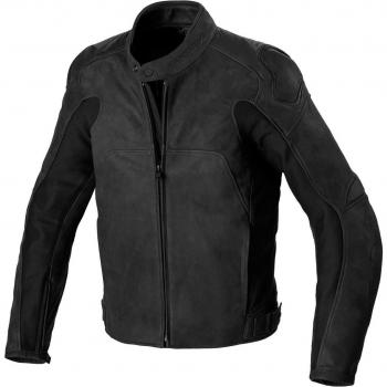 P179-026 54 - Spidi Evotourer Leather Motorcycle Jacket 54 Black