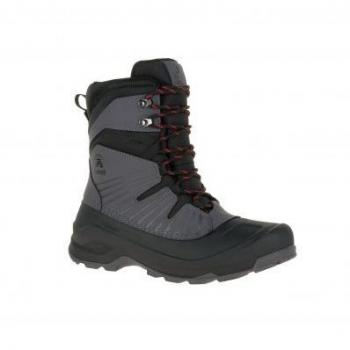 Kamik Iceland Men's Snow Boots - Charcoal/Coal, Size 12 M (US) / UK 11, Gender: Male