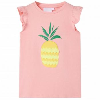 Camiseta infantil rosa 140