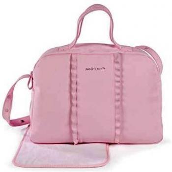 Pasito a Pasito Bolsa canastilla Nido Volante rosa
