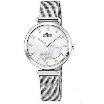 Lotus Reloj Analógico para Mujer de Cuarzo con Correa en Acero Inoxidable 18615/1
