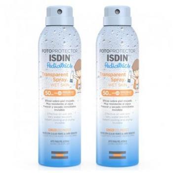 Fotoprotector Isdin Pack Pediatrics 50 Wet skin 250 ml + 250 ml Duplo Promocion