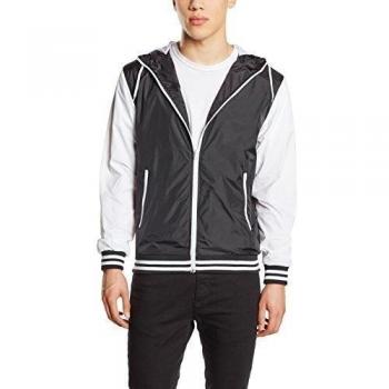 Urban Classics 2-tone College Sweatjacket, Sudadera Hombre, Multicolor, XXL