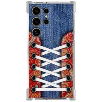 Funda Silicona Antigolpes Samsung Galaxy S24 Ultra 5G Diseño Zapatillas 11 Dibujos