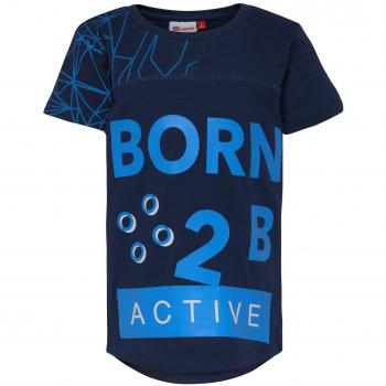 LEGO Wear Duplo Boy Tyler 607-Sportliches Langarmshirt, Camiseta de Manga Larga Unisex bebé, Azul