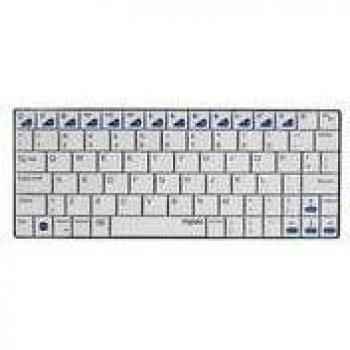 Rapoo 142006 E6300 - Teclado compacto Bluetooth para iPad, color negro