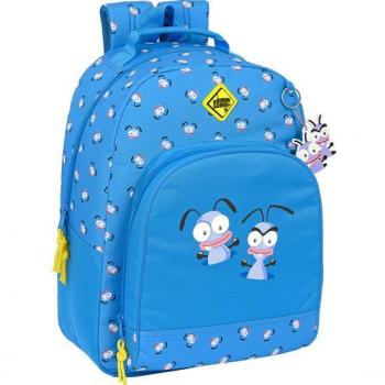 Mochila Adapt.carro El Hormiguero Safta 32x42x15cm Adaptable a Carro Portamochilas