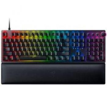 Teclado mecánico para juegos Razer Huntsman V2 (interruptor óptico lineal, diseño alemán)
