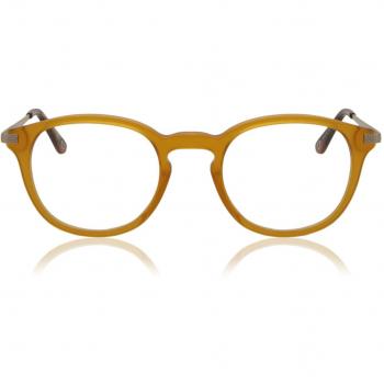 Gafas Anti-Azules Oval Clip-On de Plástico Marrón para Mujer - SmartBuy Collection