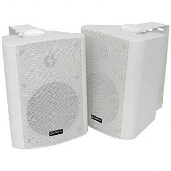 Altavoces Estéreo de Fondo QTX 45W 5.25 (Pareja) Blancos