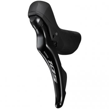 Shimano 105 ST-R7120 Maneta de Freno Izquierda Hidráulica para 2 Velocidades, Aluminio, Color Negro