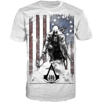 AssassinŽs Creed 3 - Camiseta Bandera Connor, Talla XL