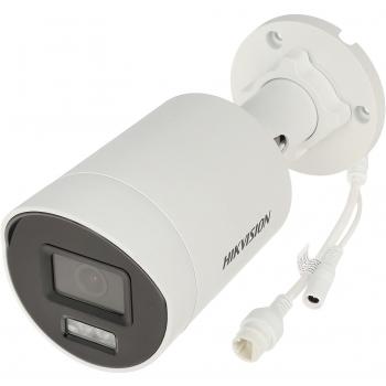 Cámara IP Hikvision Acusense 2MP 1080p Bullet con lente de 2.8mm y clasificación IP67