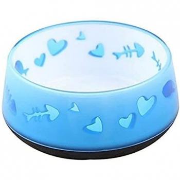 All For Paws comida para gato cat Love Bowl Azul