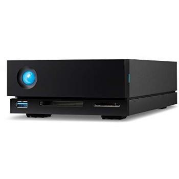 LaCie 1big Dock 10TB External Hard Drive with Thunderbolt 3 and USB 3.1, 7200 RPM, Black