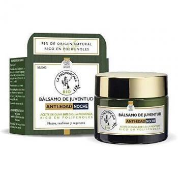 La Provençale Bio Bálsamo De Juventud Crema Antiedad Noche Con Aceite De Oliva Bio - 50 Ml, Floral