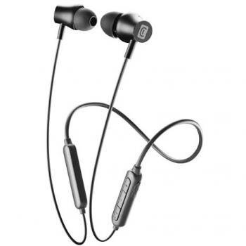 Auriculares In-Ear Bluetooth Stereo Cellular Line GEM con Micrófono y Control Remoto, Color Negro, 6 horas de autonomía