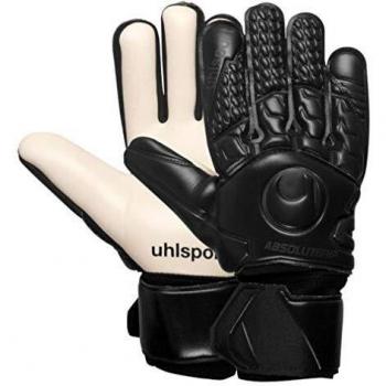 uhlsport Comfort ABSOLUTGRIP Guantes de Portero, Juventud Unisex, Black, 11