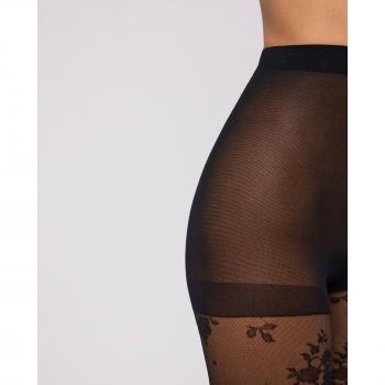 Panty 20 den estampado floral Ysabel Mora