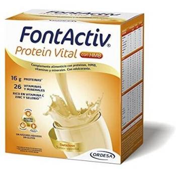 FontActiv Protein Vital Vanilla 14 Sachets x 30g with HMB