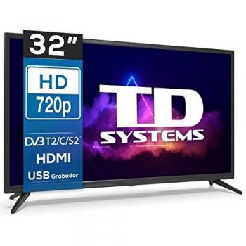 TD Systems - Televisores 32 Pulgadas Led 3 años de garantía - K32DLX14H Modelo 2022