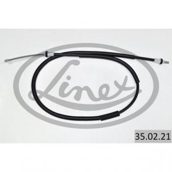 Cable de accionamiento LINEX 35.02.21 para freno de servicio y parking brake