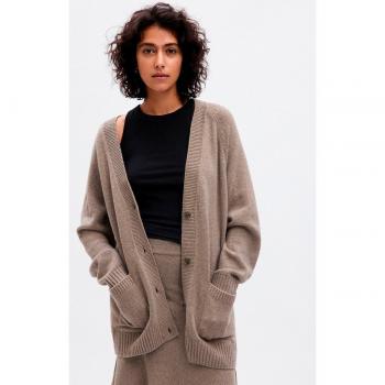 Jersey de punto con cuello pico mujer Gap