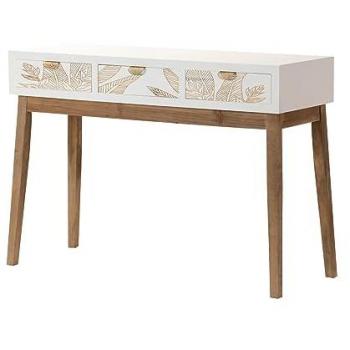 Consola de Madera Adda Home Talla 3 Cajones 110x40x78 Cm - Entrada de Casa, Material: Abeto/Pino/MDF, Dimensiones: 110x40x78 cm