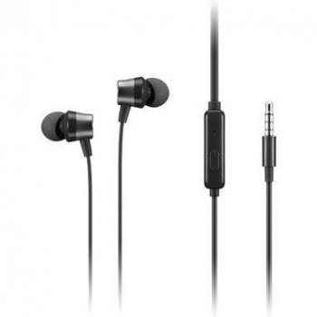 Lenovo Analog Gen 2 In-ear Wired Headset for Office/Call Center - Black