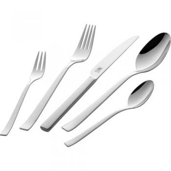 Set de Cubertería Zwilling Cult 30 Piezas para 6 Personas, Acero Inoxidable 18/10 Mate, Apto para Lavavajillas
