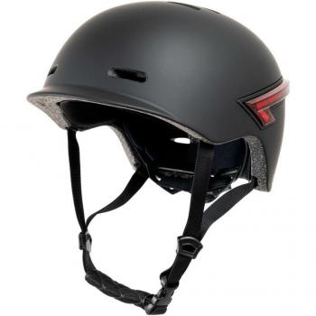 YOUIN MA1015 Casco Smart Homologado con LED Trasero y Mando Bluetooth Talla L Negro