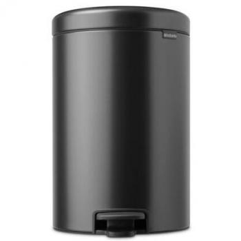 Brabantia New Icon 20L Confident Grey Step-On Trash Can