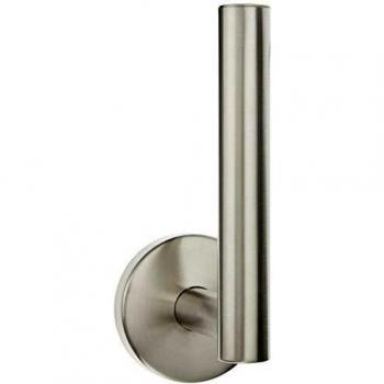 Hansgrohe Logis Wall-Mounted Spare Toilet Paper Holder in Brushed Nickel and Chrome