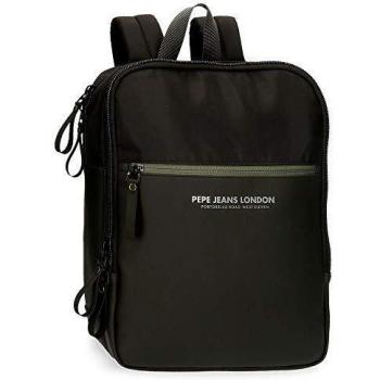 Mochila Portaordenador Pepe Jeans Sail 13.3, Negro