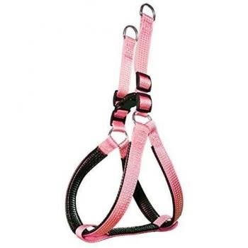 ARQUIVET Arnés Rosa Ajustable para Perro 2 x 45-55 cm - Material Antideslizante, Duradero y Resistente, fácil de Limpiar - 100% Nylon - Adiestramiento y Paseo